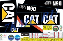 Стикеры для Катерпилар D6n lpg